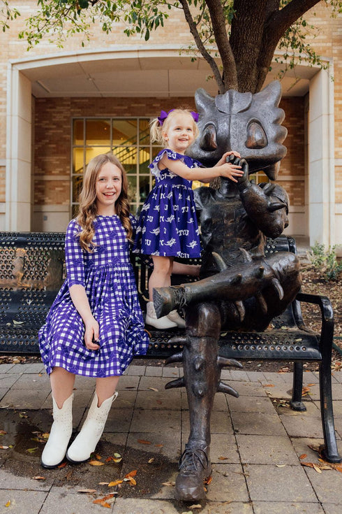 tcu-purple-frog-flutter-twirl-dress Mila & Rose - Sophia's Style-4